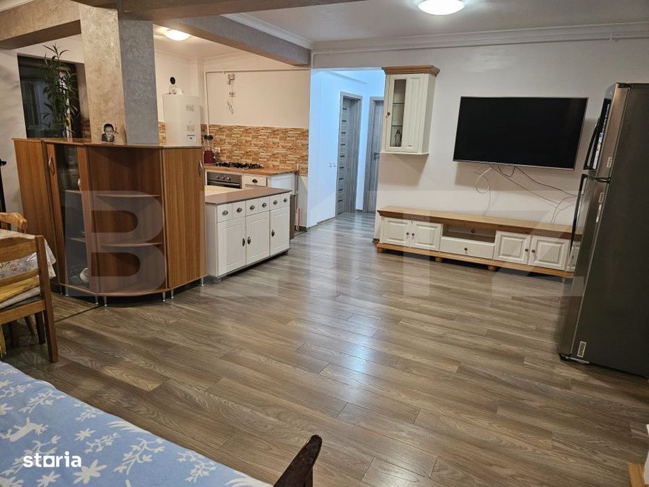 Apartament 3 camere spatios, cu pod amenajabil si parcare dubla