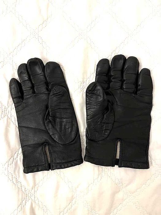 Manusi piele negre marimea XL