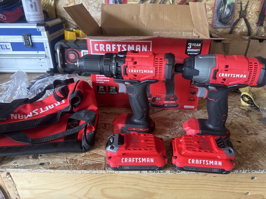 Set Craftsman 2 piese USA 20v