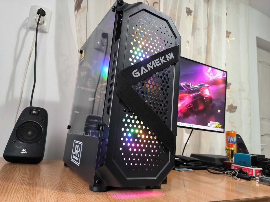 Unitate PC GAMING Ryzen 5 3600X 4.4Ghz/16GB DDR4/RX570 8GB/SSD/HDD