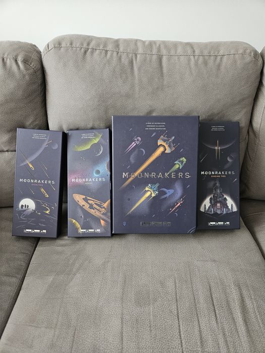 Joc de societate/boardgame Moonrakers + extensii