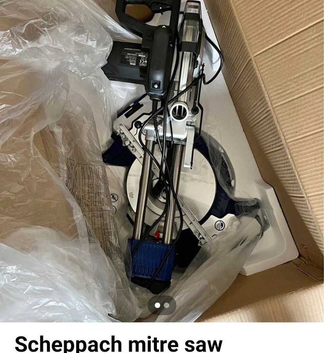 Scheppach HM216 2000W 216 MM SB Плъзгащ митър трион