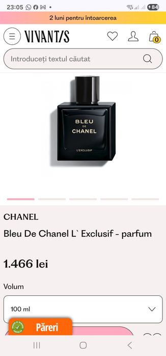 Blue The chanel L'exclusif
