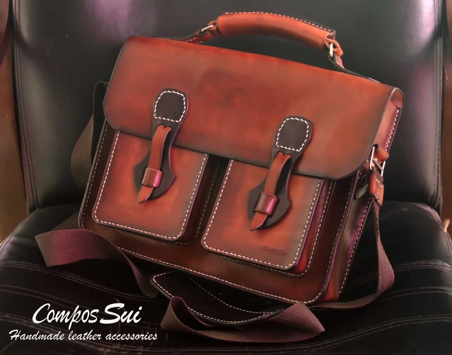 Мъжки чанти от естествена кожа