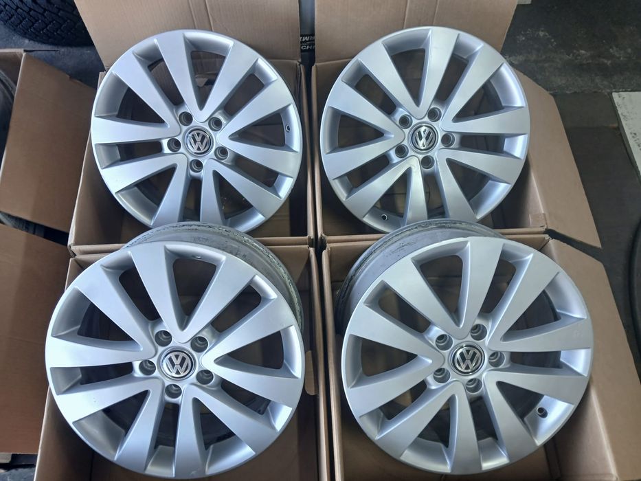 Jante aliaj originale VW Passat Golf Tiguan Caddy - 5x112 R17