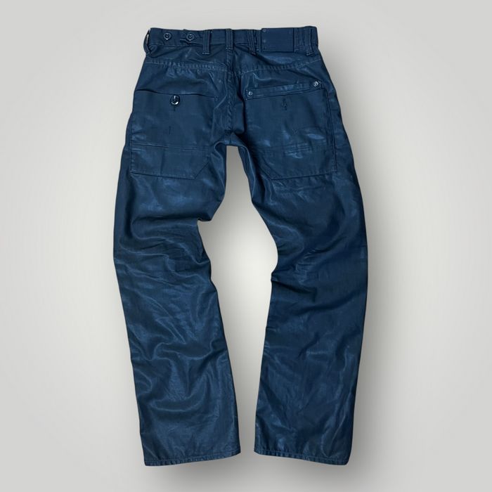G-STAR RAW WAXED DENIM Y2K Opium Black Jeans "Army Radar Straigt" (200