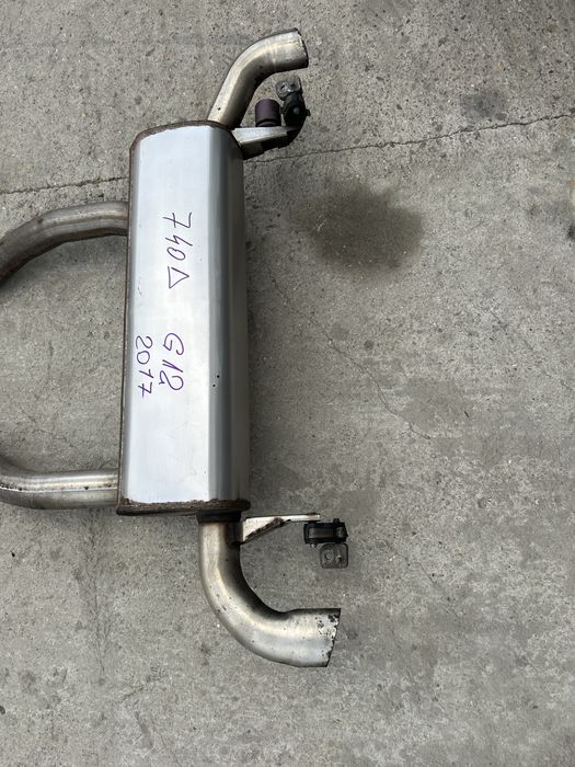 Evacuare , tobă finală BMW seria 7G11 , G12 4.0 D 2017