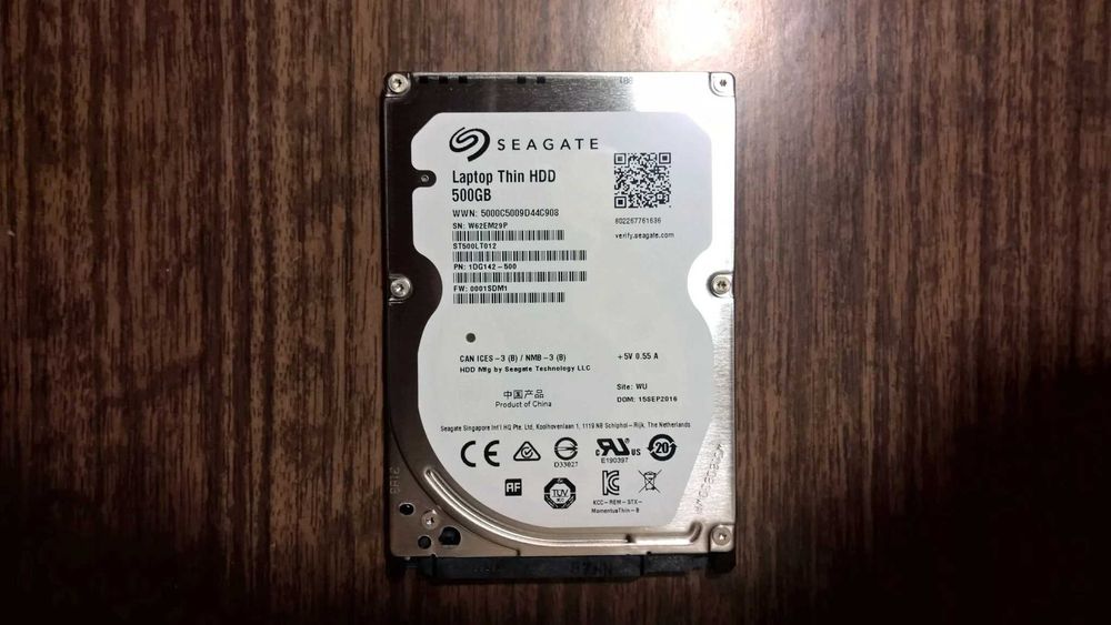 Жесткий диск для ноутбука Seagate 500GB 2.5"