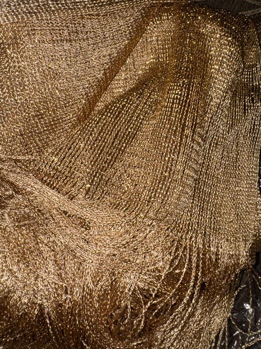 Луксозно Златисто и 1Сребристо плажно парео топмодел Дубай топхит 2025