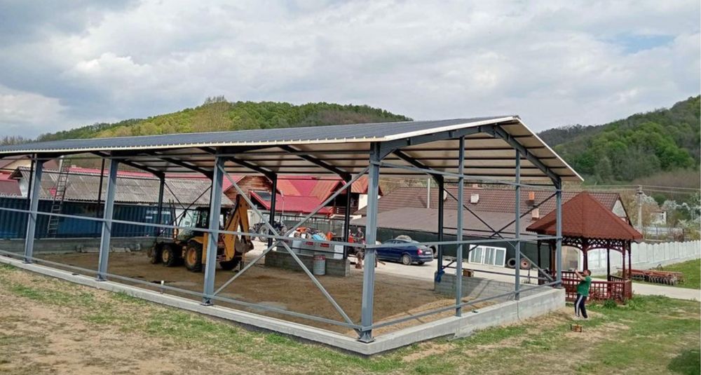 Hale meralice/ structuri metalice/ spatii comerciale/ garaje/ cafenele