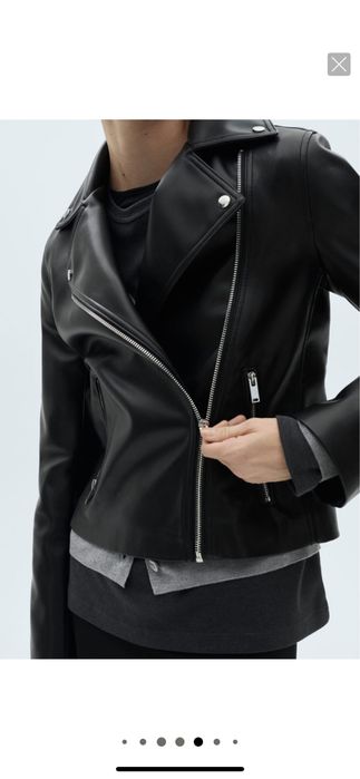 Кожено яке Mango