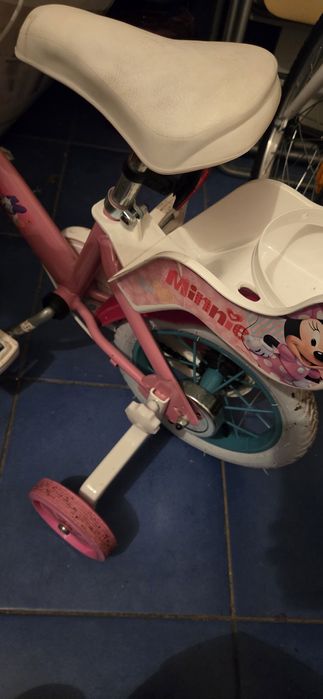 Bicicleta fete 12" Minnie Mouse Club House