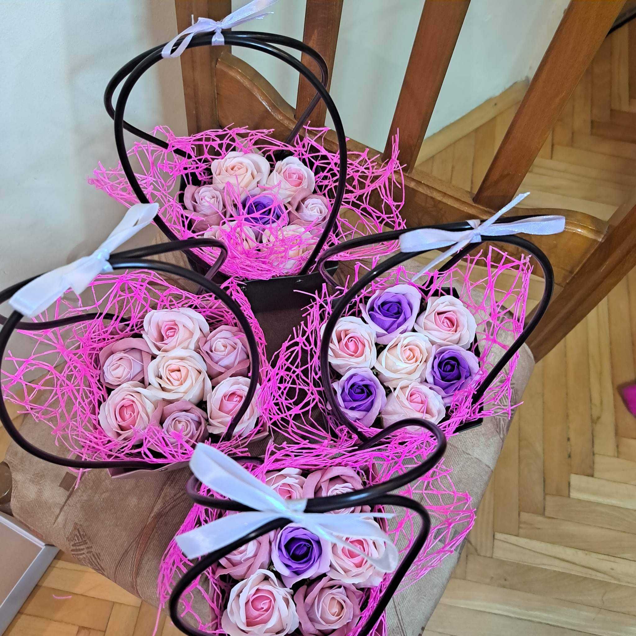 Сапунени рози в кошници гр. Казанлък • OLX.bg