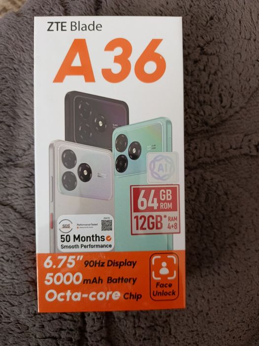 Продам телефон ZTE A36