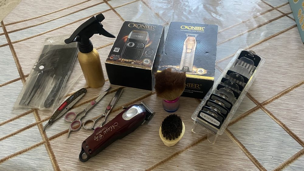 полный набор для барбершопа