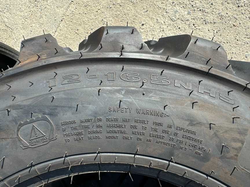 Cauciucuri noi 12-16.5 cu 12 pliuri pentru MANITOU marca GALAXY