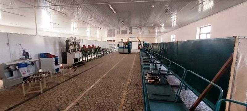 Issiqxona va oyoq kiyim tekstil matolar ishlab chiqarish tsexi