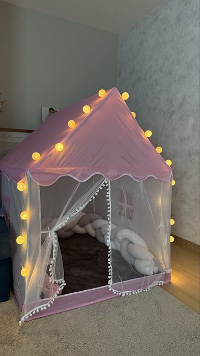 Детска сглобяема къщичка с осветление