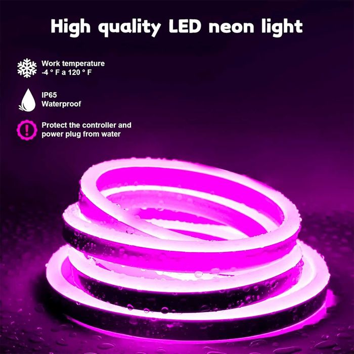 Cozylady водоустойчива RGB неонова светлина