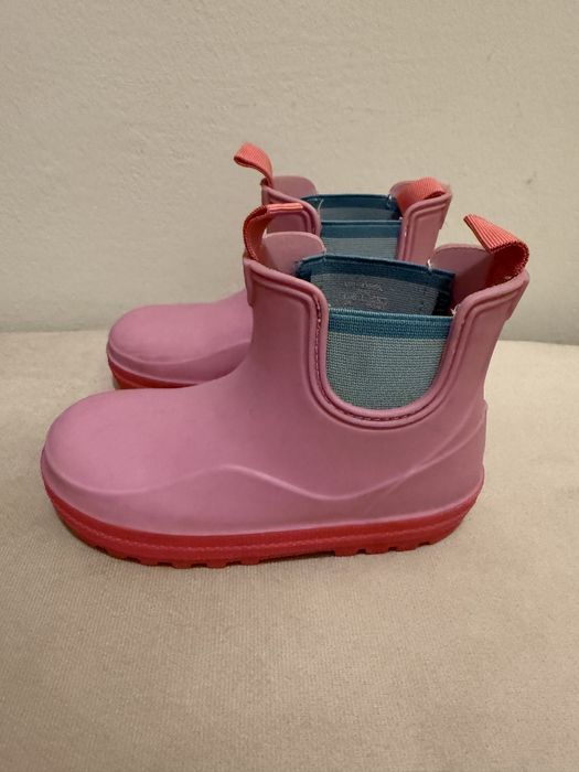 Розови гумени ботуши с ластик Zara , 25 номер