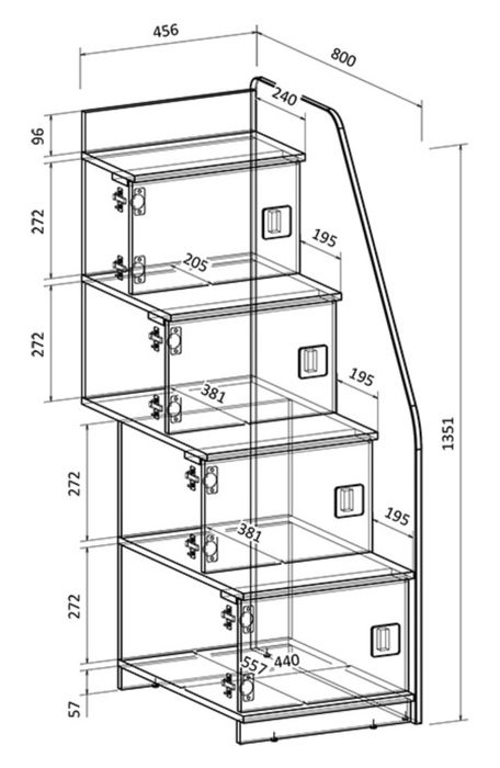кровать - чердак «Легенда»