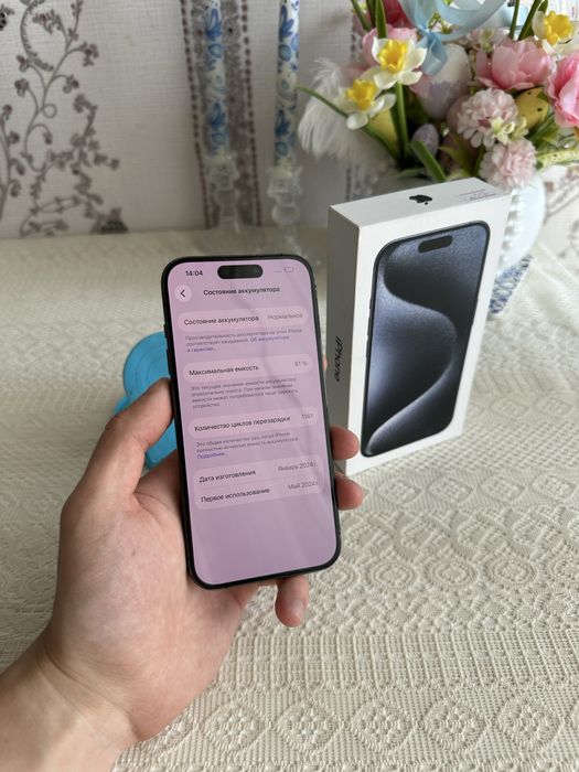 Iphone 15 Pro (512 gb) 81% айфон