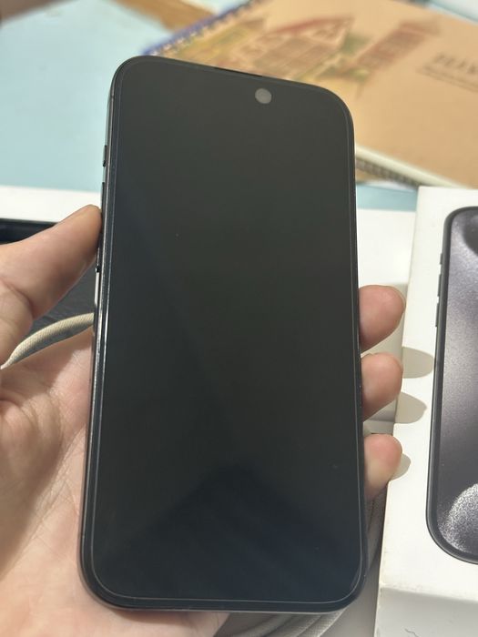 Айфон 15 про /iphone 15pro 8/256 86% чёрный титан