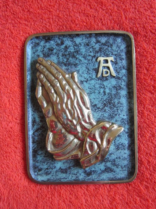 cadou deosebit Franta 1970 A. Durer Maini de rugaciune