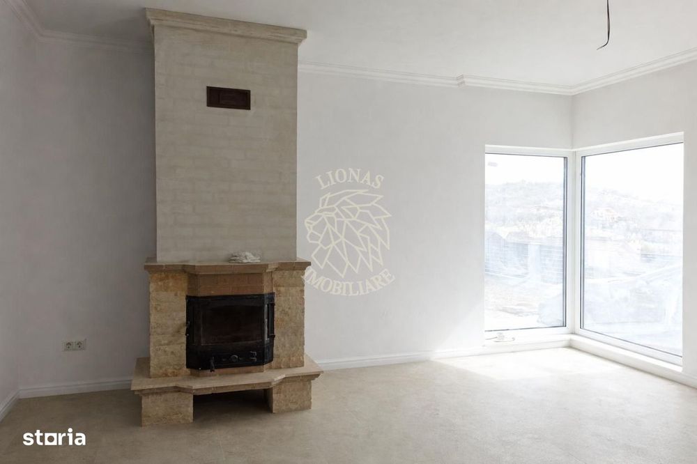 Casa Finisata 4 camere-teren 550 mp-curte amenajata-Valea Rusului