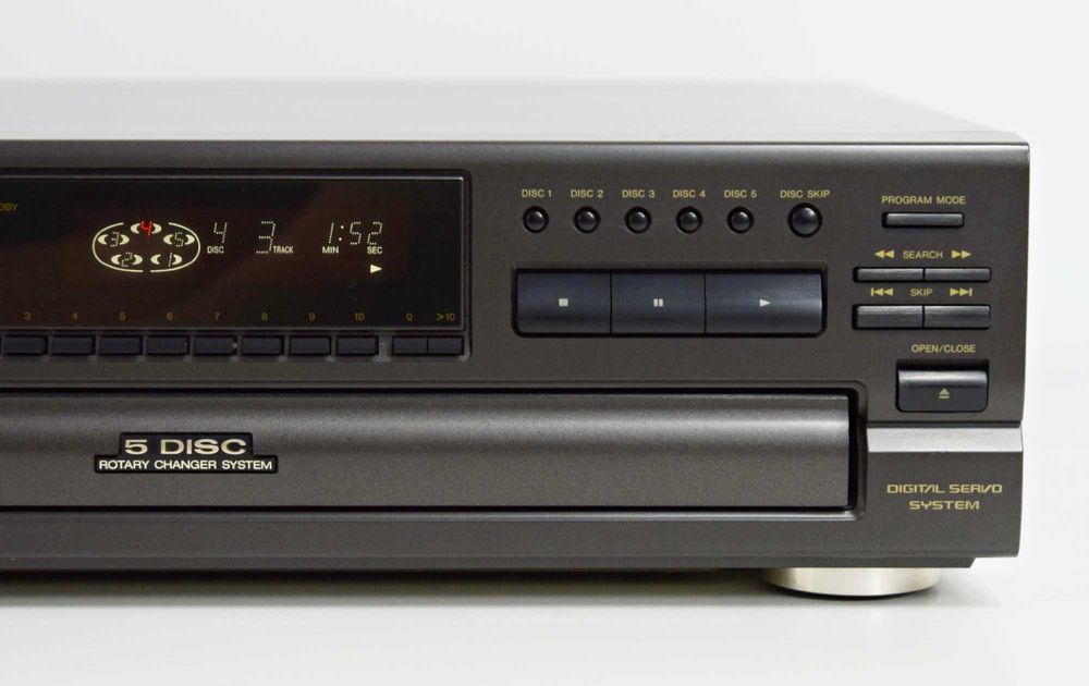CD Player Technics SL-PD 687, 5 discuri