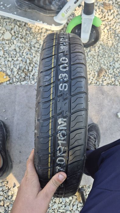 Патерица / Резервна Гума с Оборудване VW 16цола 5х112 цент.отвор 57.1