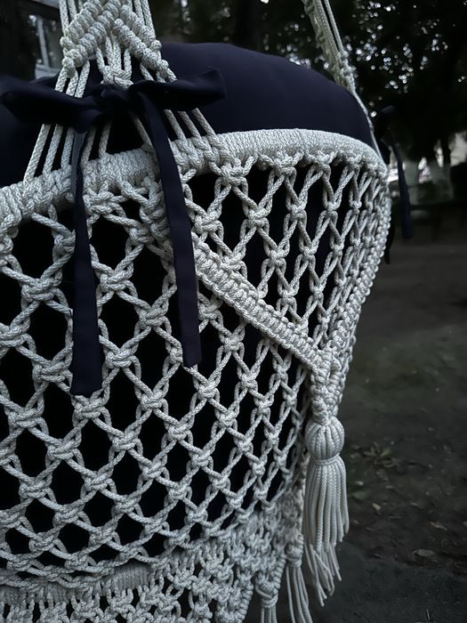 Гамак-качели, Макраме