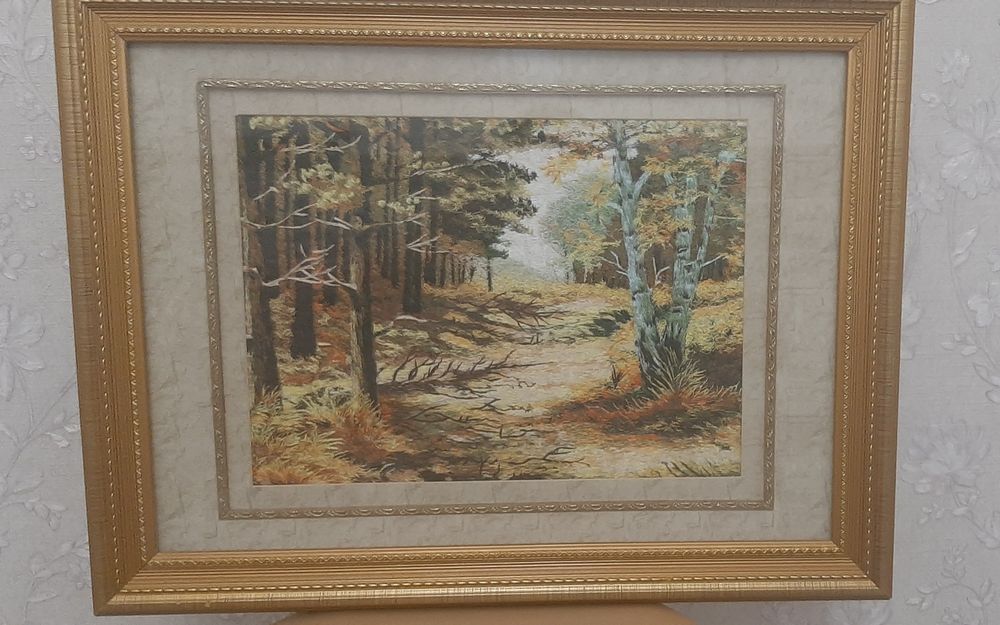 Картина шелкография