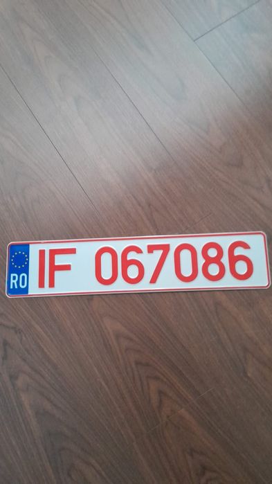 Numere auto  ornamente