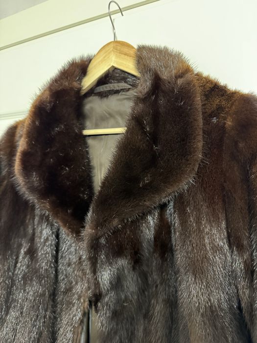 Haina Blana de Vizon marimea M
