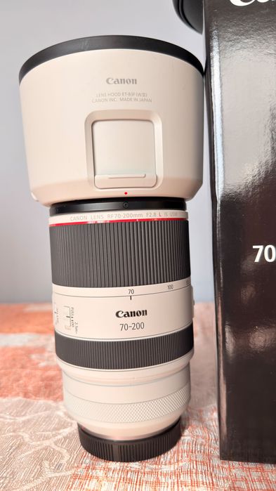 Canon RF 70-200mm F2.8 L IS USM — перфектно състояние