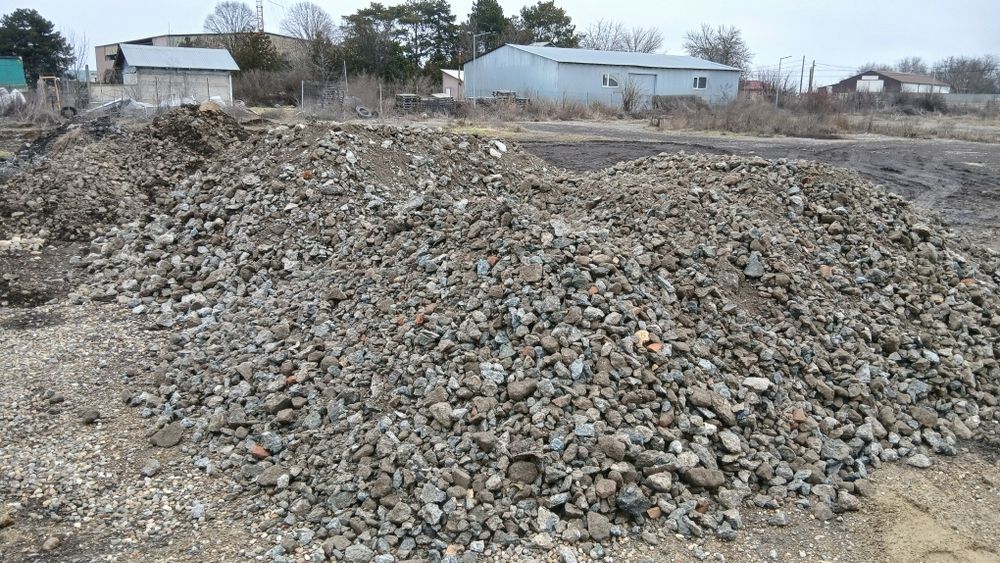 Beton  concasat pentru drum