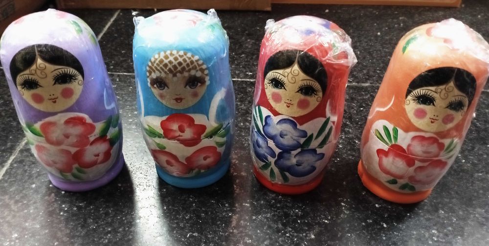 Дървена Матрьошка 6бр.