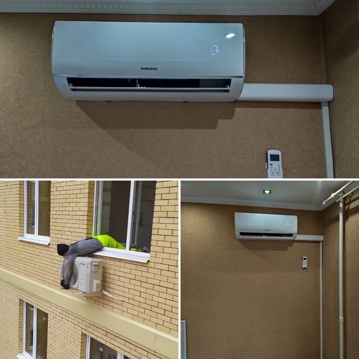 Konditsioner o‘rnatish “kalit topshirish” asosida, saranjom va toza