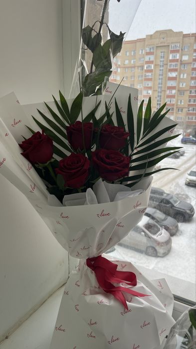 букет розааа свежие