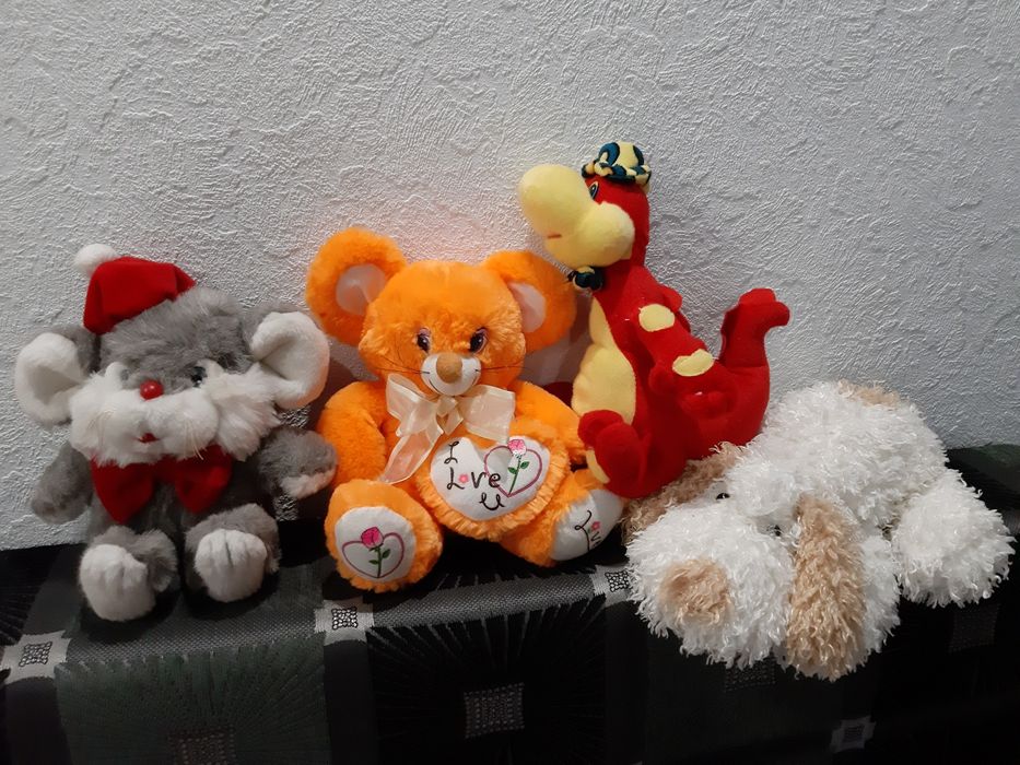 Мягкие игрушки .