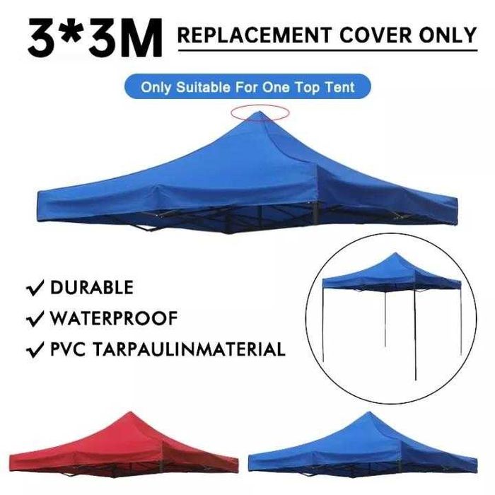 Ново Покривало за шатра тип хармоника 3х3м 3х4,5м 3х6м платнище тента.