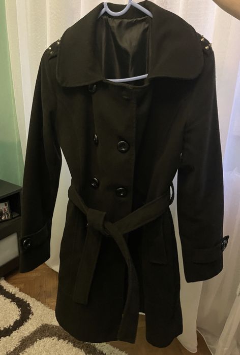 Palton negru dama masura M
