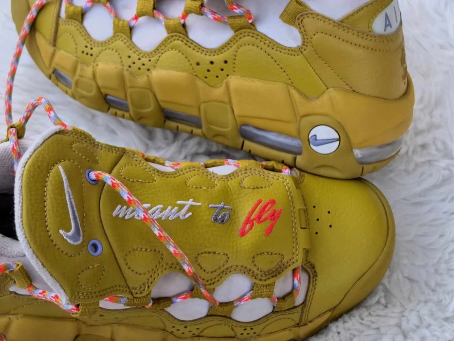 Nike Air More Money естествена кожа оригинални дамски сникърси 38.5 но