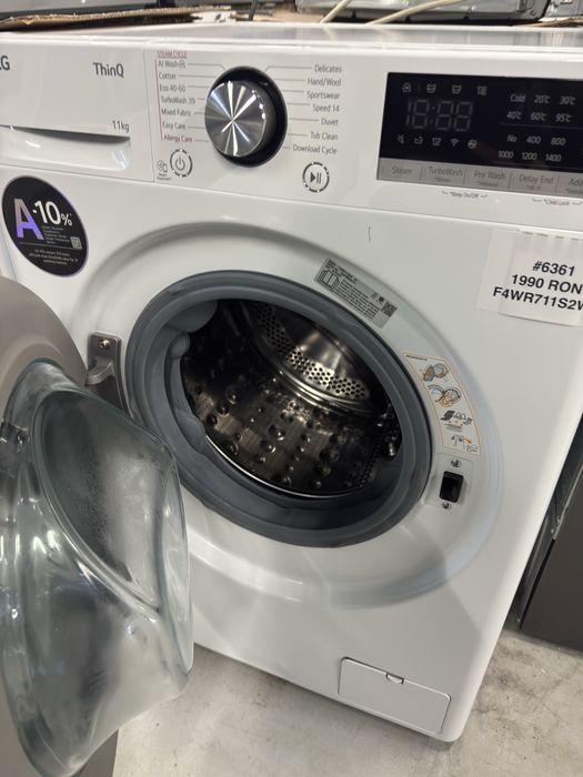 Maşină de spălat rufe LG F4WR711S2W