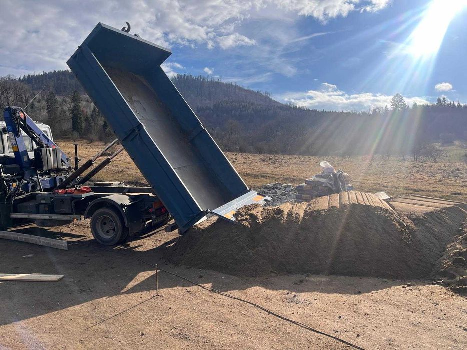 Transport basculabil 3–10 mc | Nisip, piatra, moloz |Servicii  Rapide