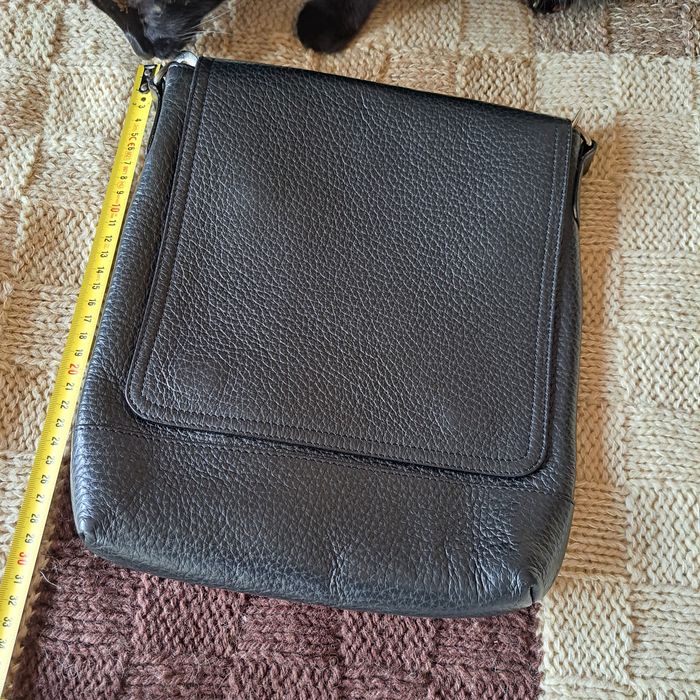 Кожена чанта за документи или таблет