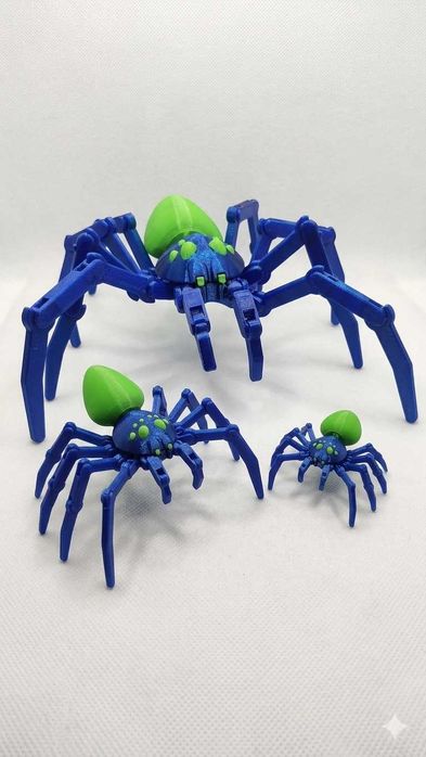 Set 4 Figurine Articulate – Robot, Dragon, Păianjen, Schelet