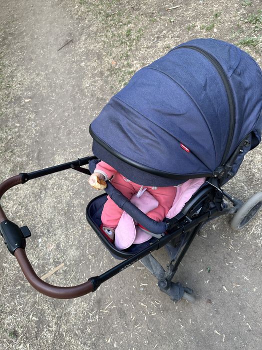 Коляска с перекидной ручкой