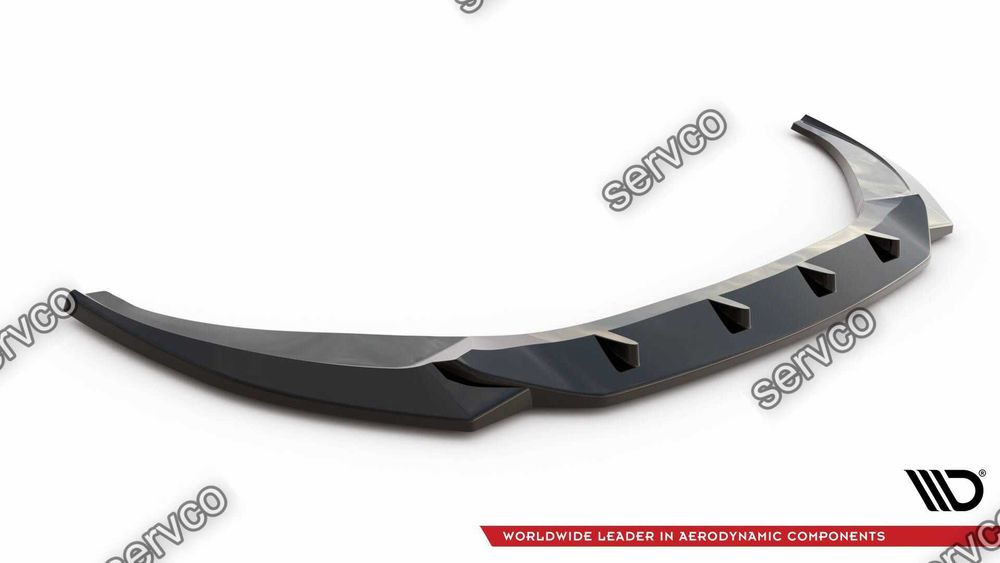 Pachet Set Splitter Exterior Lip Prelungiri Body kit tuning Audi A6 Sedan C8 2018-2023 v11 - Maxton Design